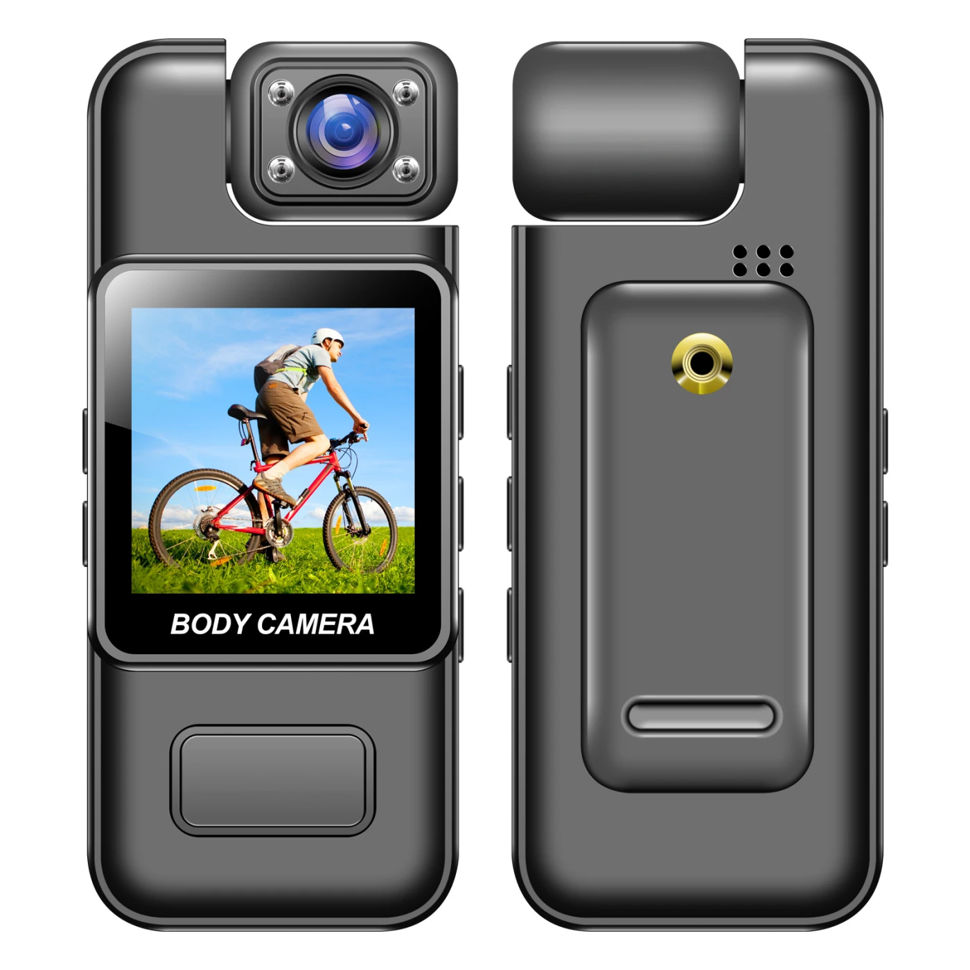 M11 Portable Recorder Handheld Pocket Camera Action Camera Clip-On Hd Recorder Cycling Recorder - 2