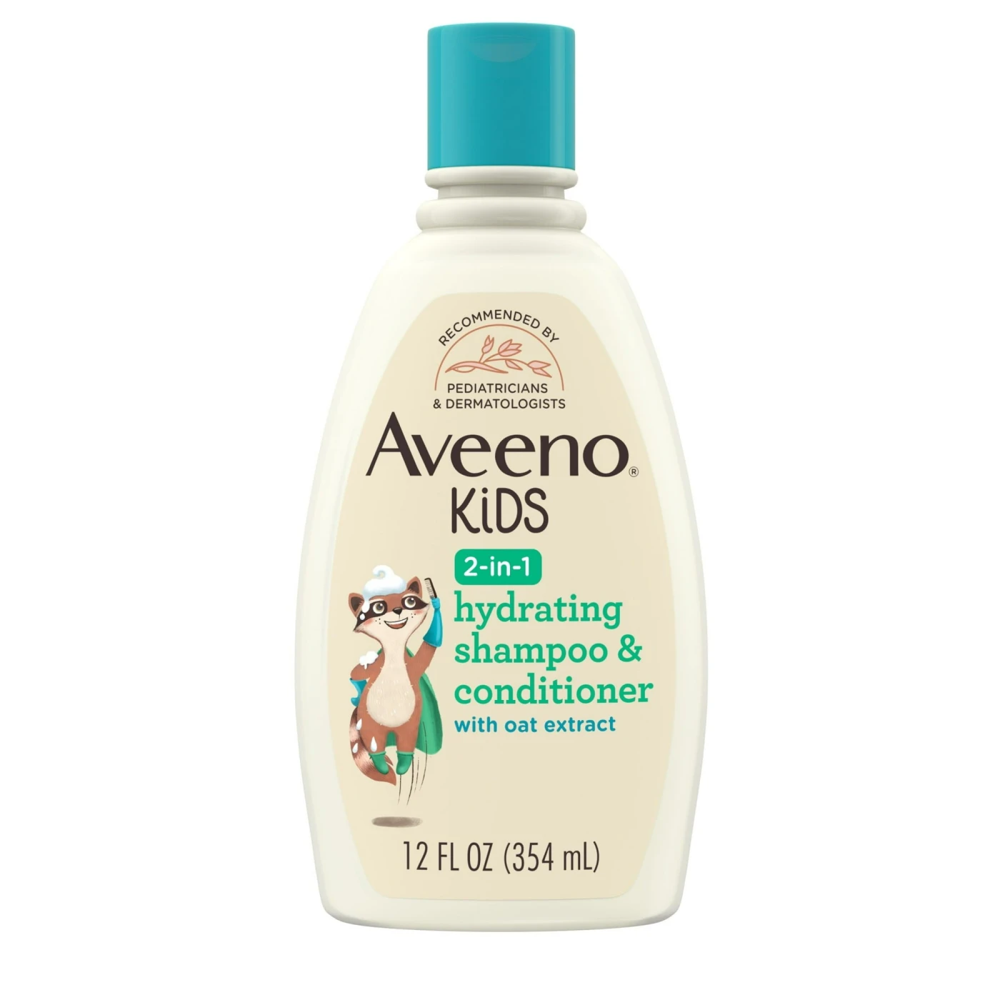 Aveeno Kids 2-in-1 Hydrating Shampoo & Conditioner With Oat Extract- 12 fl oz (354 mL)