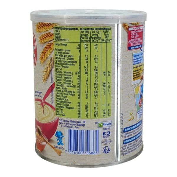 Nestle Cerelac Honey & Wheat With Milk (12m+)- 1 KG