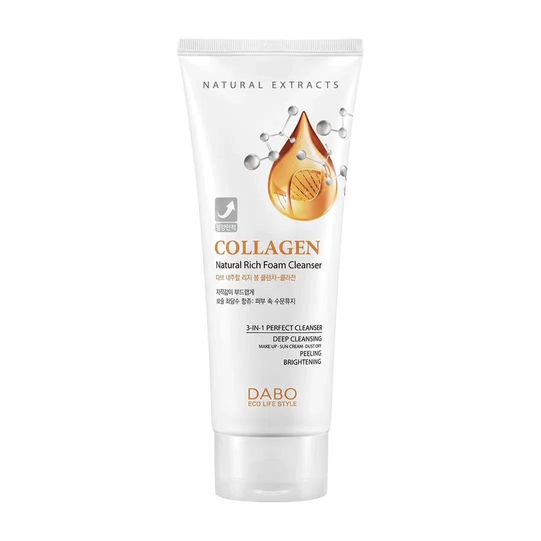 Dabo collagen natural rich foam cleanser 180 ml