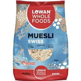 Lowan Muesli Swiss.750gm