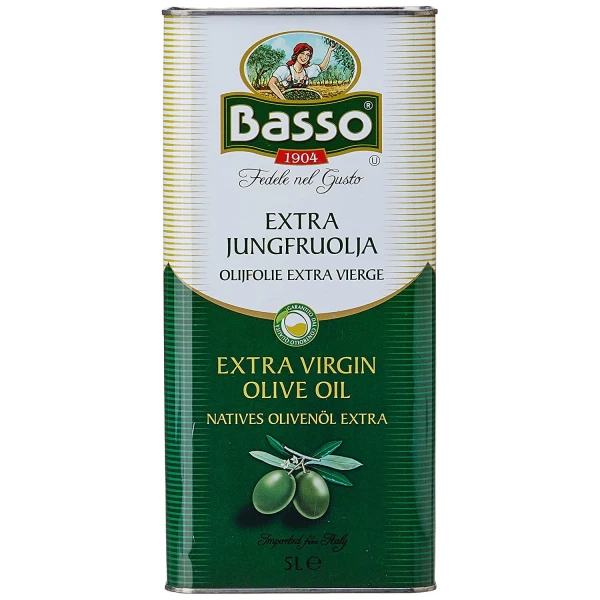 Basso Extra Virgin Olive Oil - 5 Liter