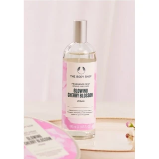 THE BODY SHOP Glowing Cherry Blossom Body Mist Fragrance Mist- 100mL (3.3 US FL OZ)