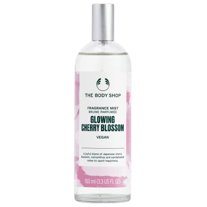 THE BODY SHOP Glowing Cherry Blossom Body Mist Fragrance Mist- 100mL (3.3 US FL OZ) - 4