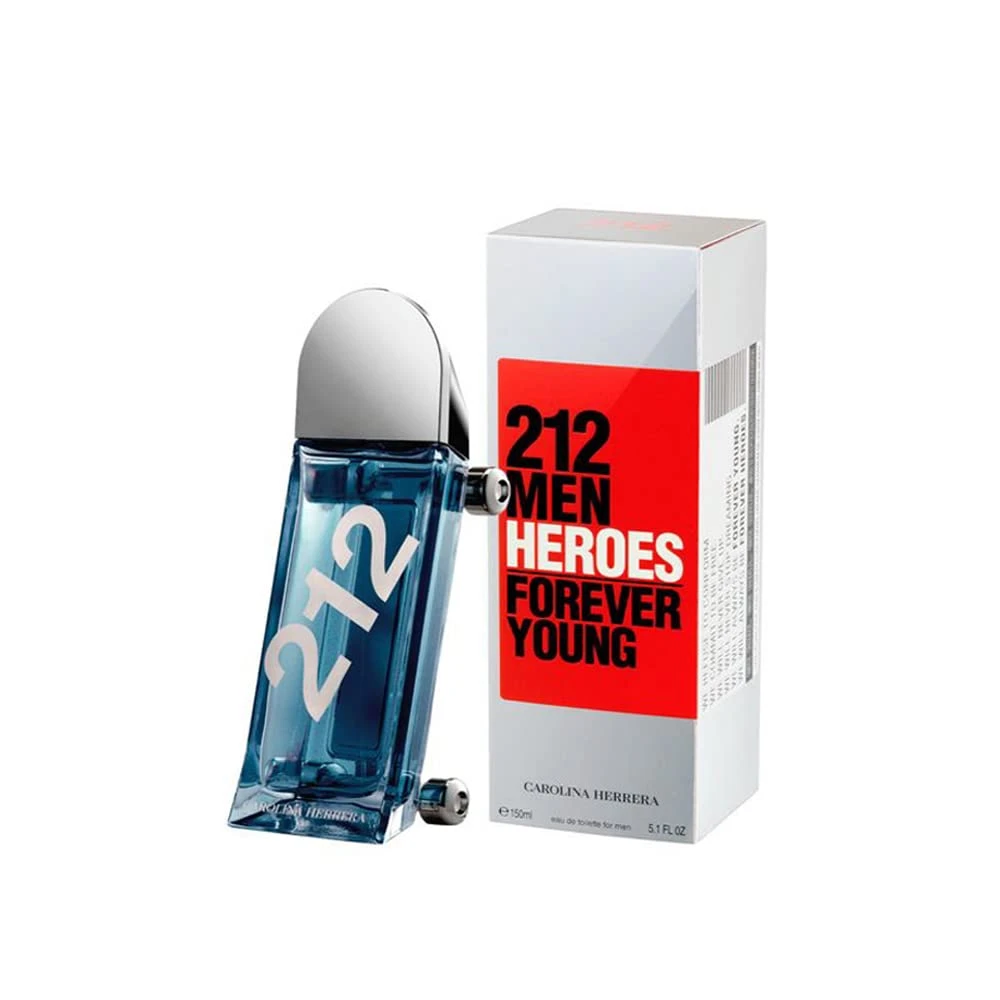Carolina Herrera 212 Men Heroes Forever Young EDT Perfume- 90mL (3 FL OZ) - 3