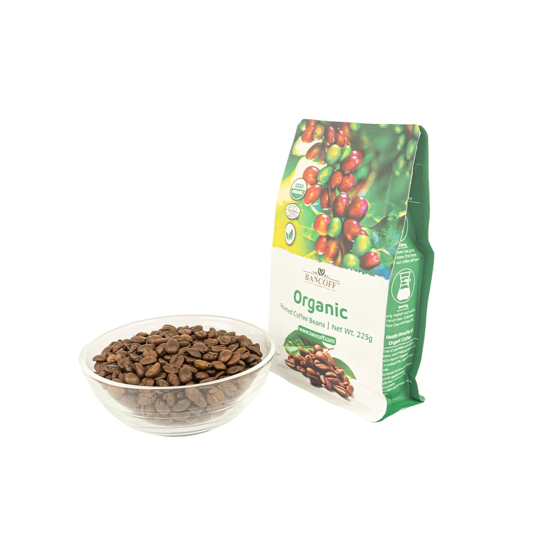 BANCOFF Organic Roasted Coffee Beans- 250g - 2