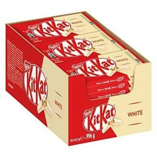 Kitkat White 4 Fingers - 24 pcs (1 Box)